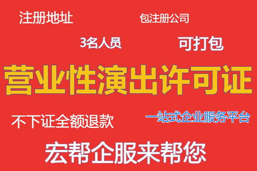 上海营业性演出许可证办理费用与条件详解